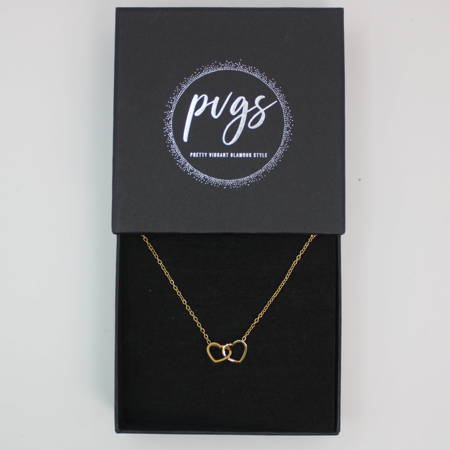 Stainless Steel Love Heart Pendant Necklace | Elegant Minimalist Design – 18K Gold Plated, Perfect Gift for Her
