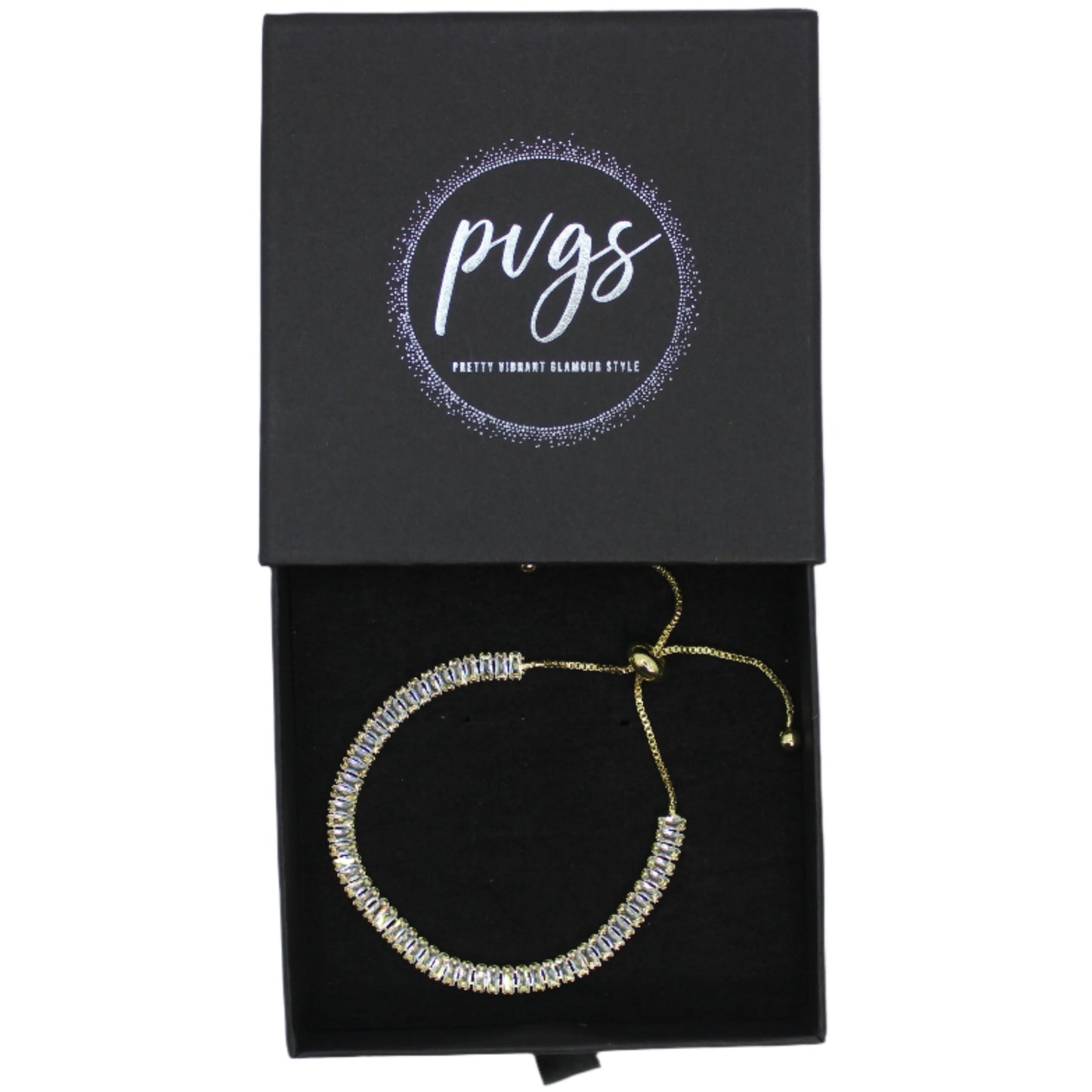 Thora Geometric Crystal Bracelet Sparkling Cubic Zirconia Tennis Perfect Present