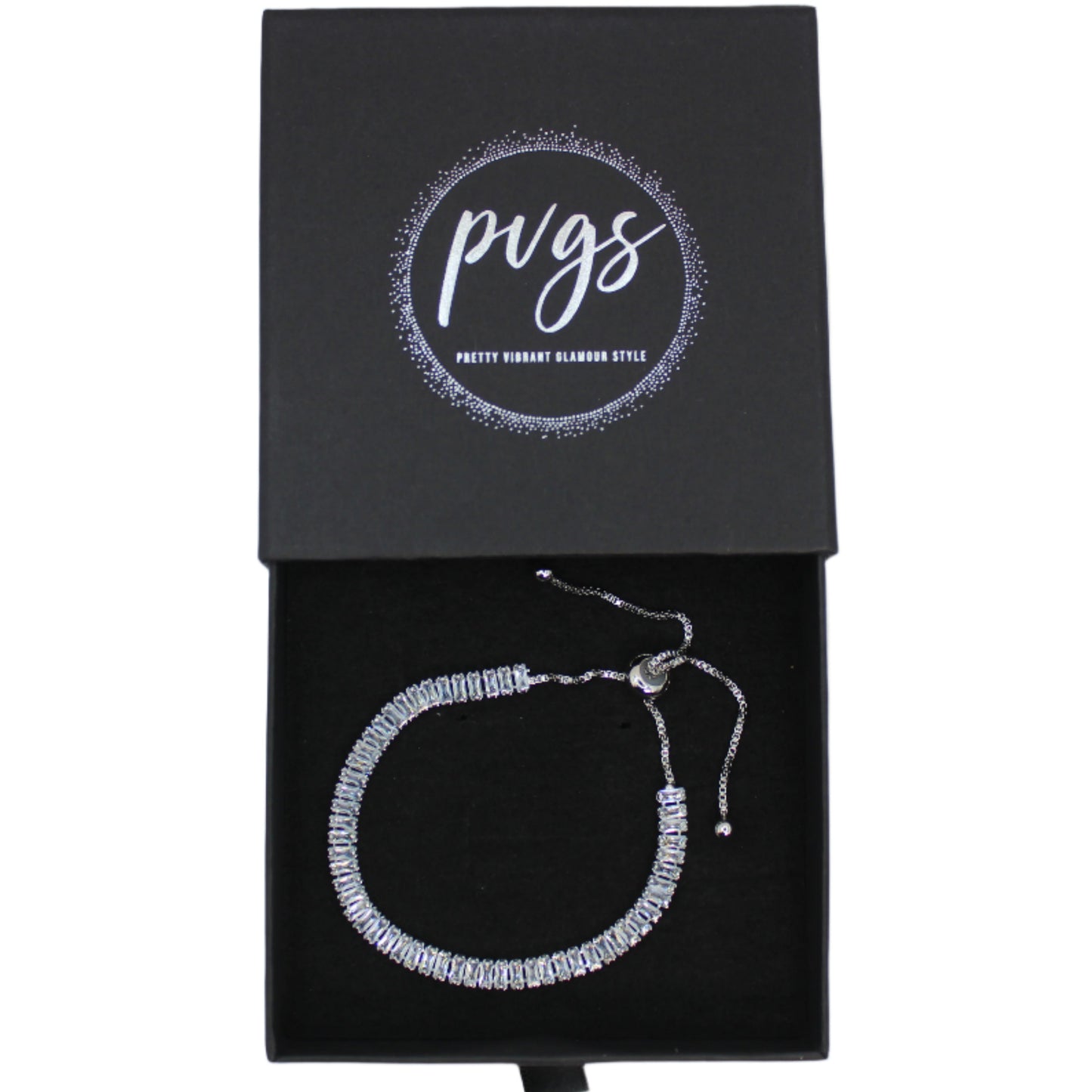 Thora Geometric Crystal Bracelet Sparkling Cubic Zirconia Tennis Perfect Present