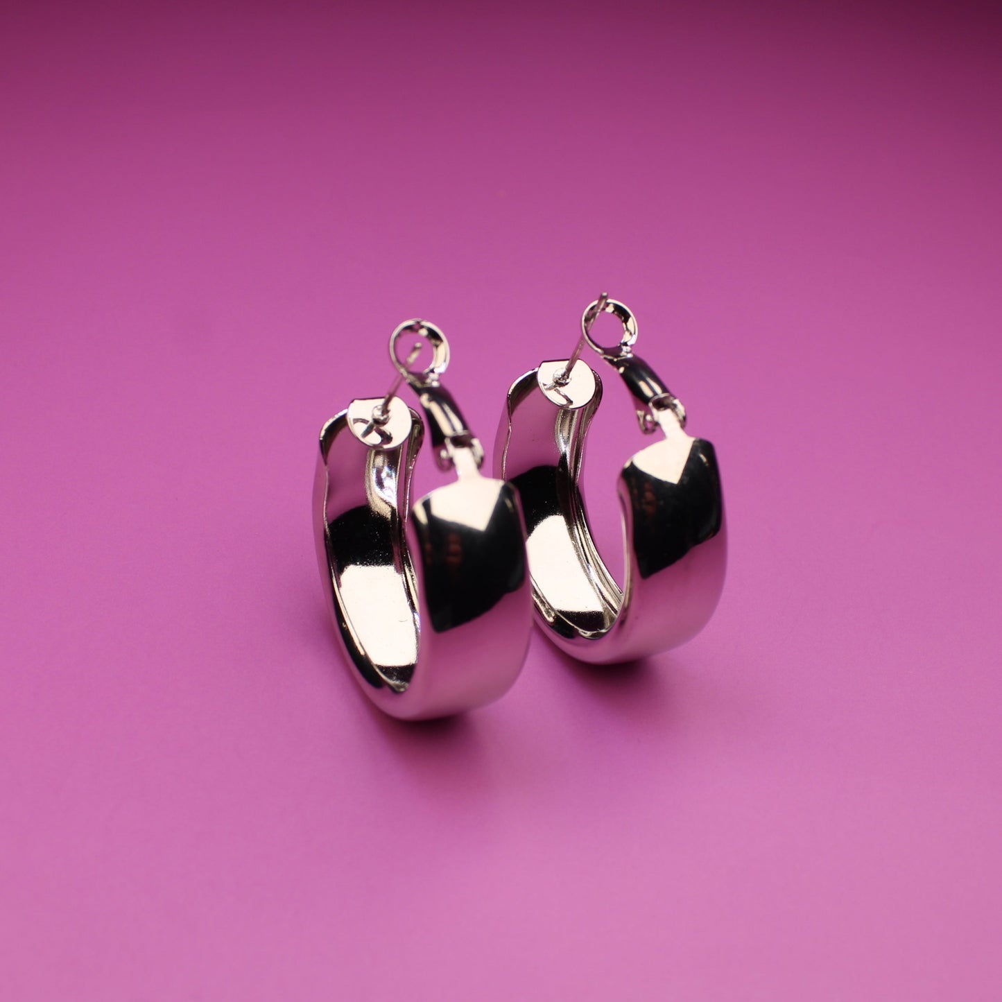 Elegant Hoop Dangle Earrings – S925 Sterling Silver for Women – 18K Gold Plated, Perfect Gift for Her