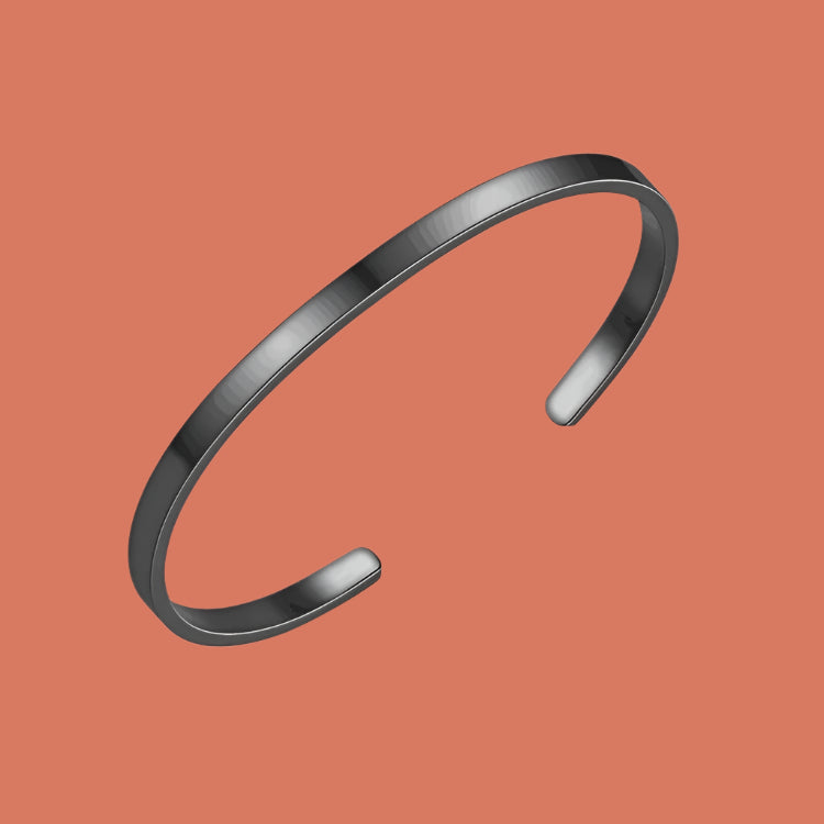 Womens Adjustable Stainless Steel Cuff Bracelet Multiple Color Options Gift Idea