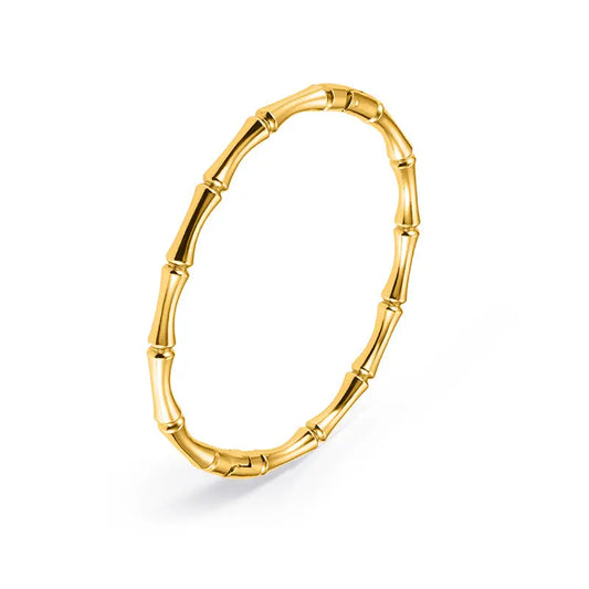 Calyx High-End Stainless Steel Bangle Bracelet | Non-Tarnish & Polished Finish