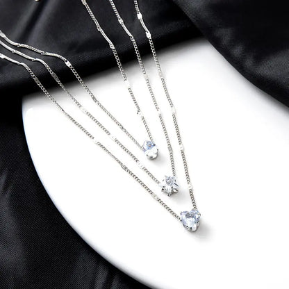 Vesta Multilayer Vintage Necklace Gold Silver Plated Jewelry Gifting